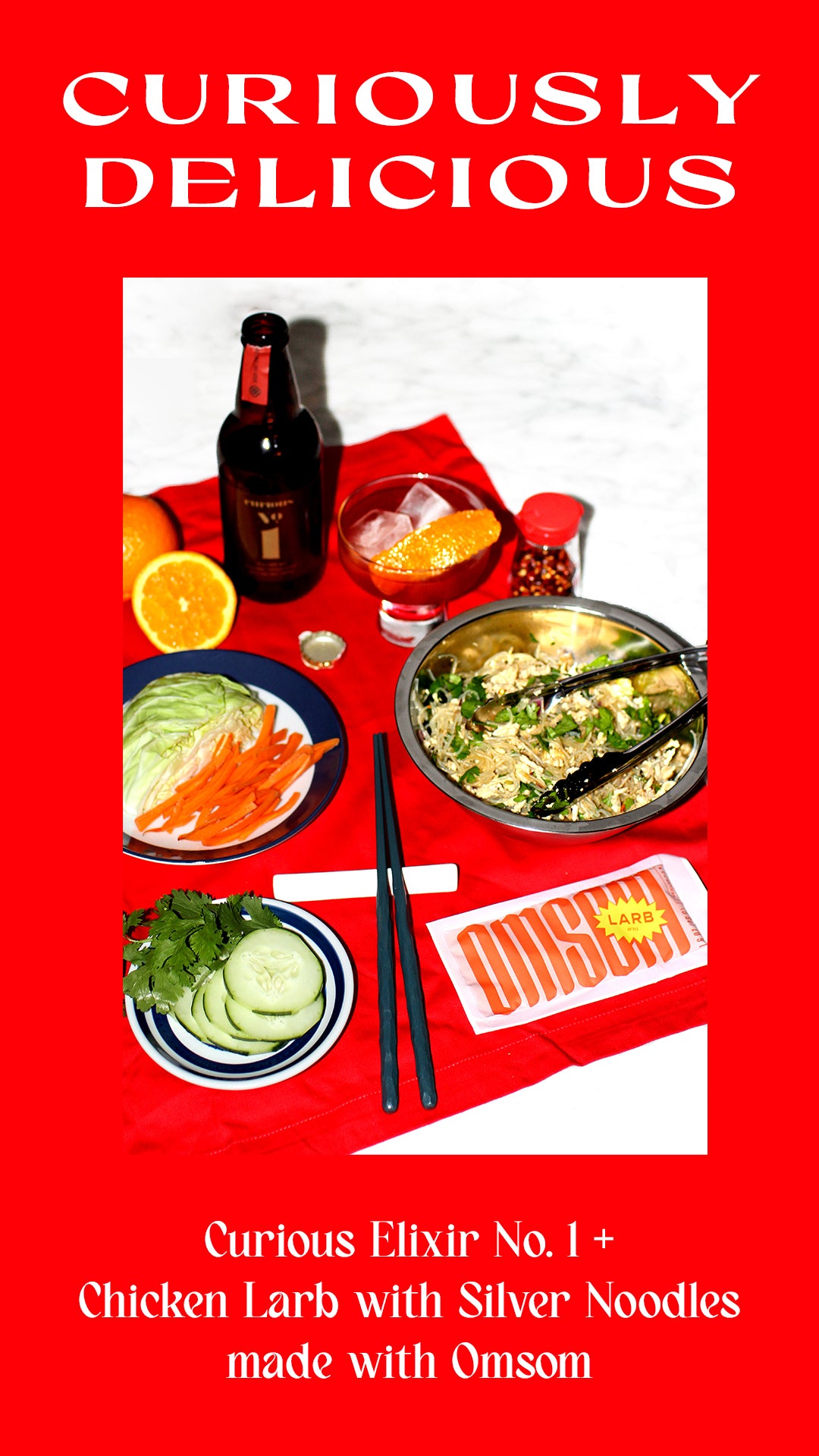 curiously delicious: Omsom x Curious Elixirs