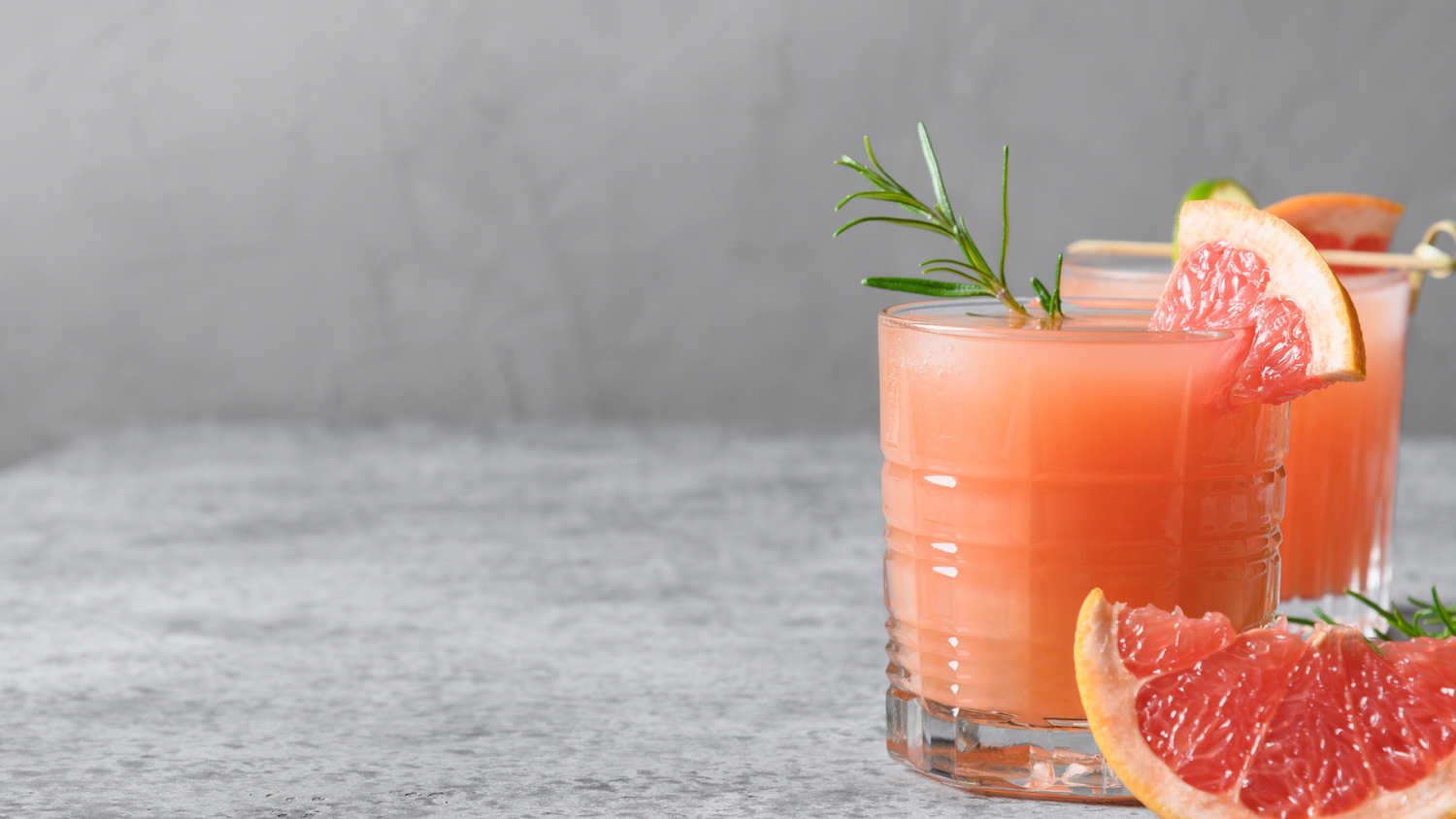 Grapefruit with Rosemary Sparklers Cocktail