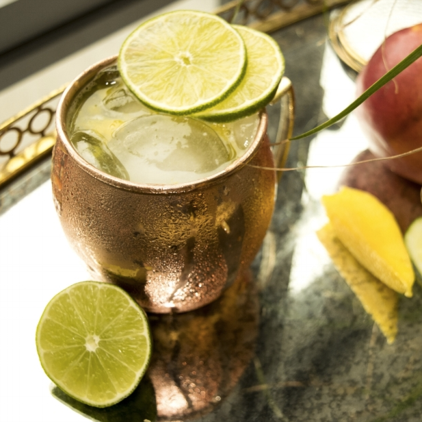 Curious Summer Soft Cocktail: Mango Mule