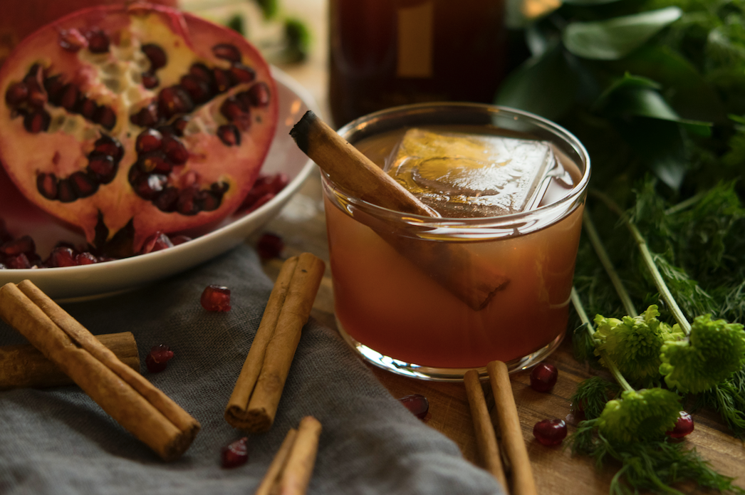 Seasonal Soft Cocktail :: Curious No. 1 Cinnamon Elixir