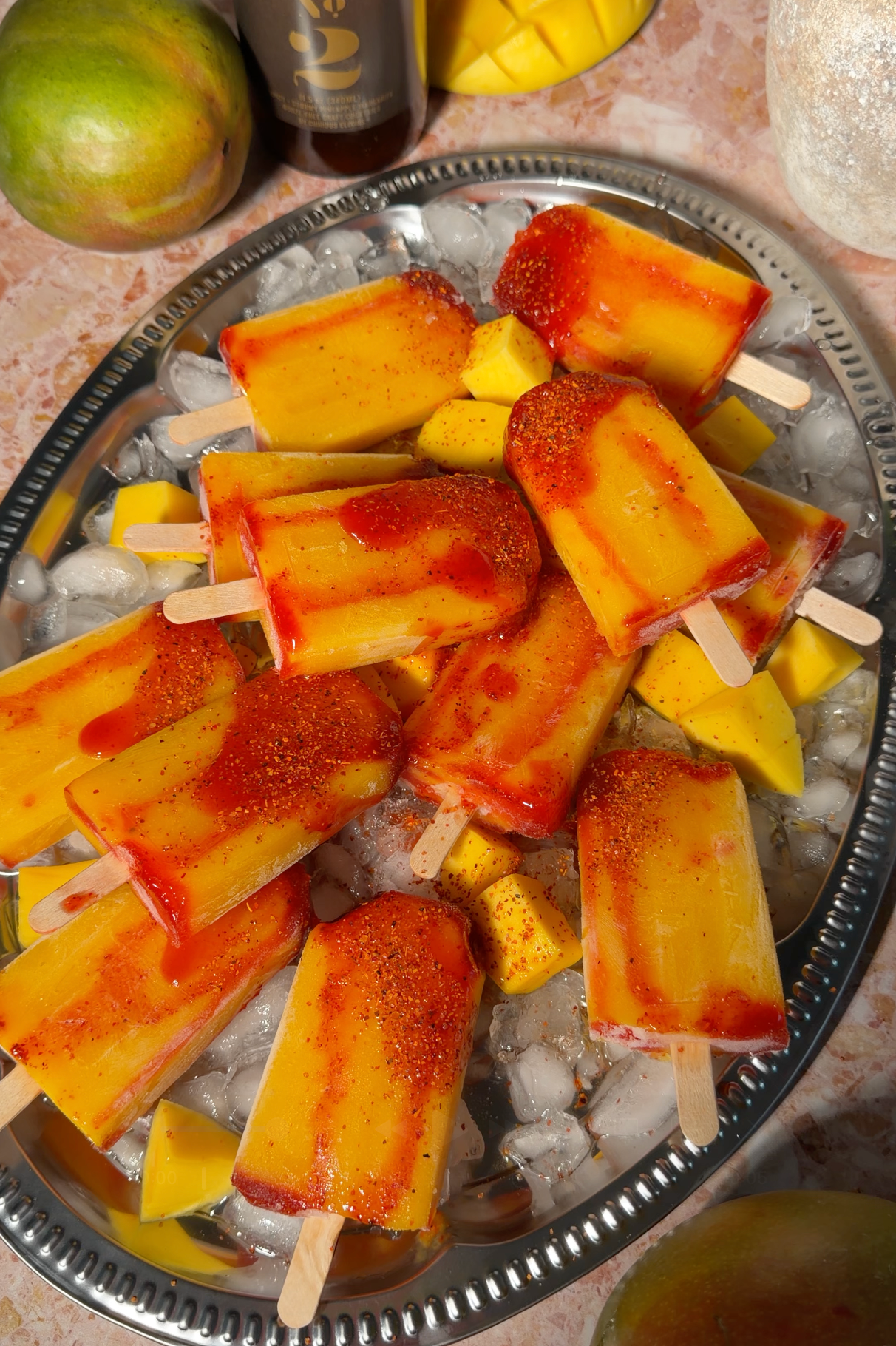 Spicy Mango Paletas with Curious No. 2