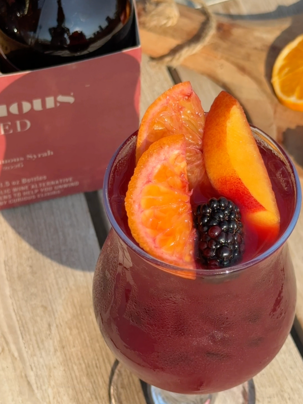 The Ultimate Adaptogenic Sangria: Curious Red Kanna Sangria