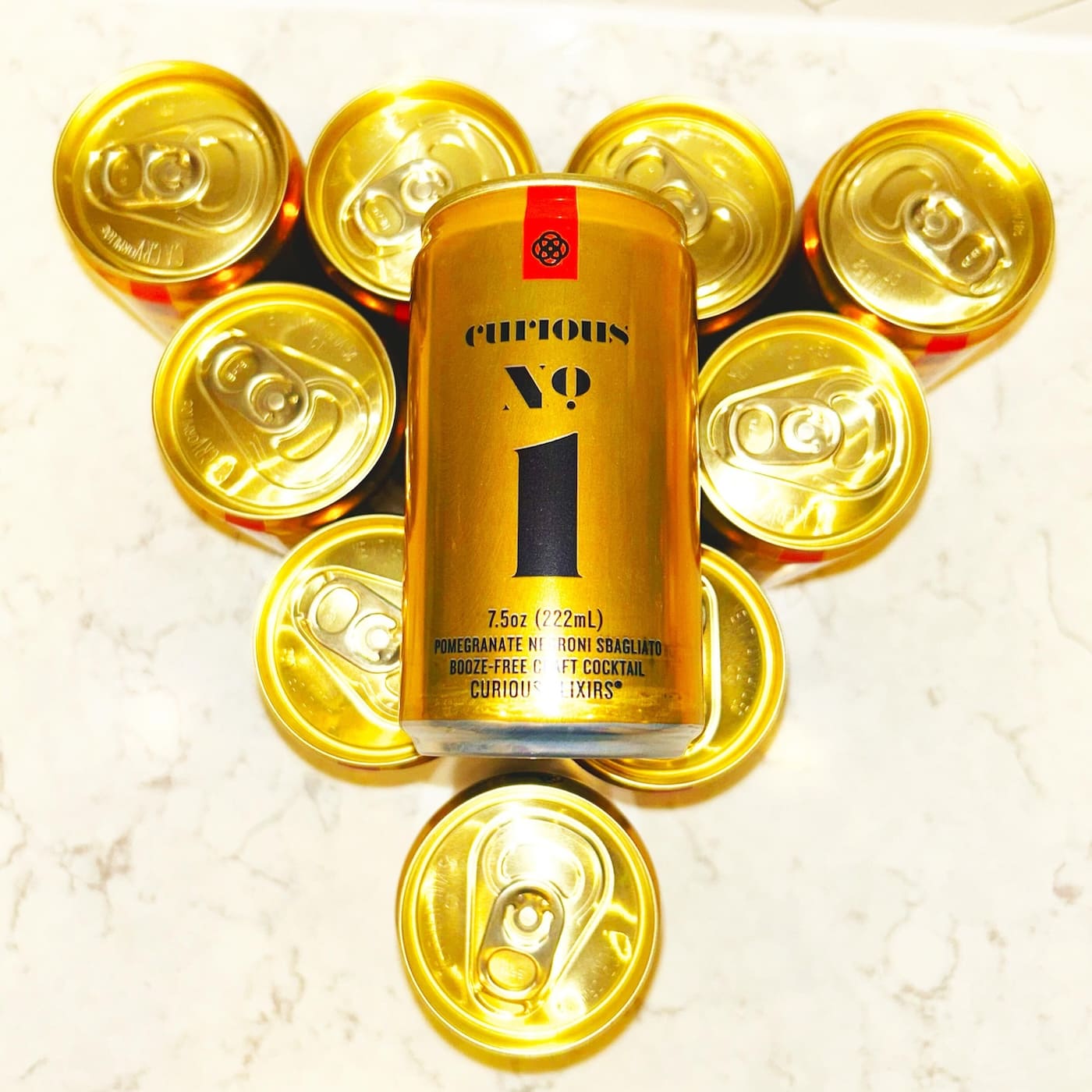 Curious No. 1 Booze-Free Elixirs in Mini Cans | Nonalcoholic