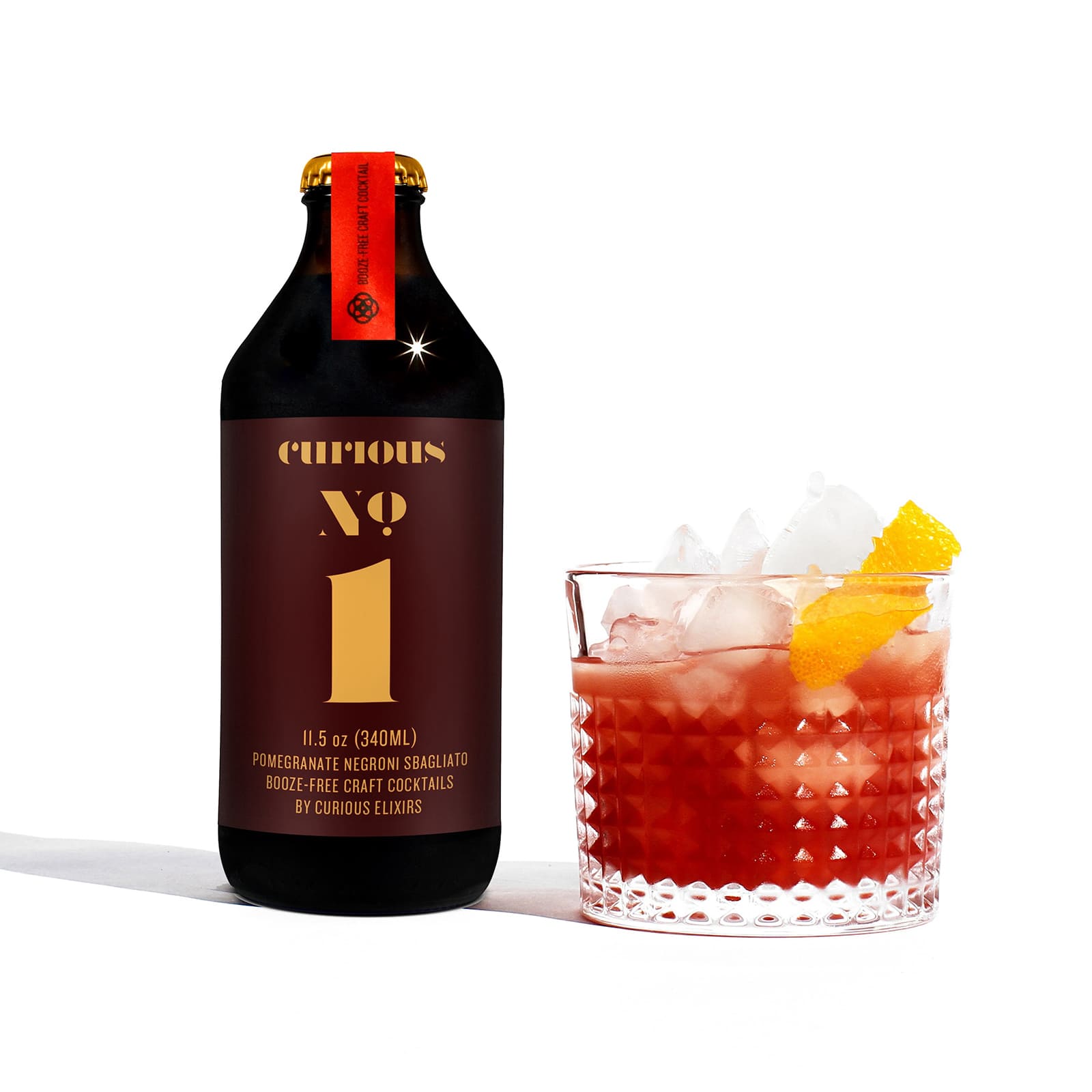 Curious Elixir No. 1 Booze-Free Cocktails