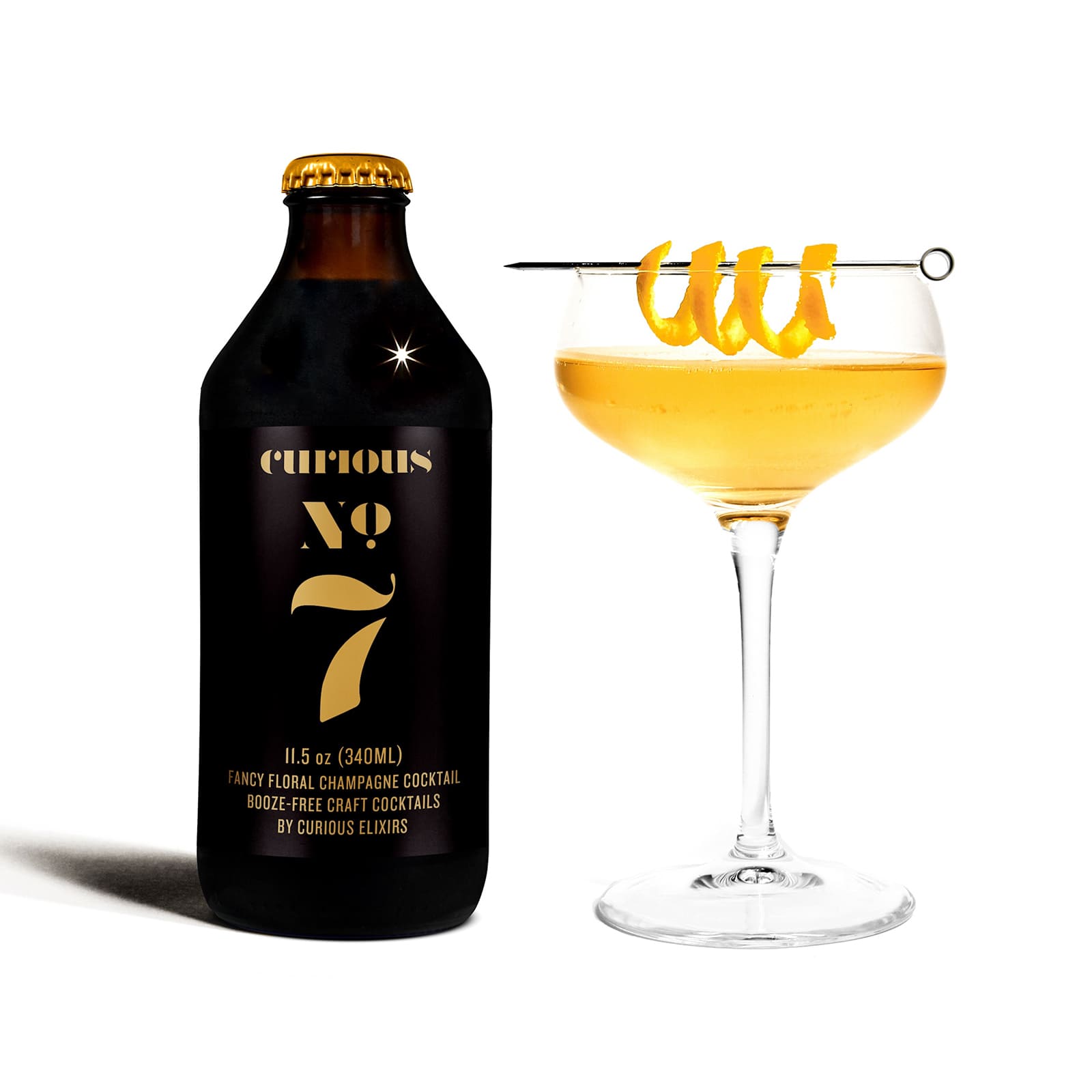 Curious Elixir No. 7 Booze-Free Cocktails