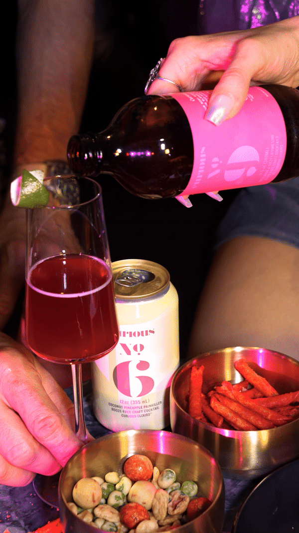 Curious Elixir No. 9 Booze-Free Cocktails (Copy) - TEST